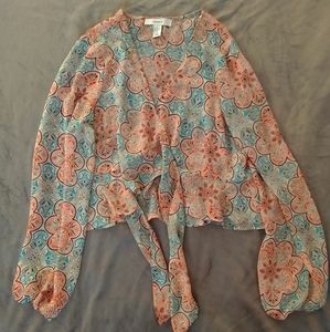 Lose Fit Forever 21 Blouse